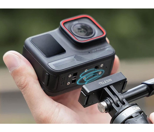 TELESIN Uchwyt magnetyczny do Insta360 Ace Pro / Ace Pro 2 - 1510266 - zdjęcie 2
